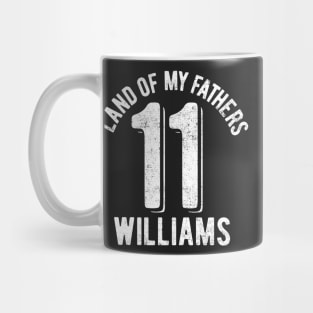 Land of my fathers vintage distressed - 11 Mug